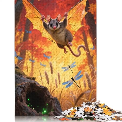Sugar Glider 1000 Teile Puzzles Für Erwachsene Und Kinder Ab 12 Jahren 1000pcs (75x50cm) von ZYGAOKDD