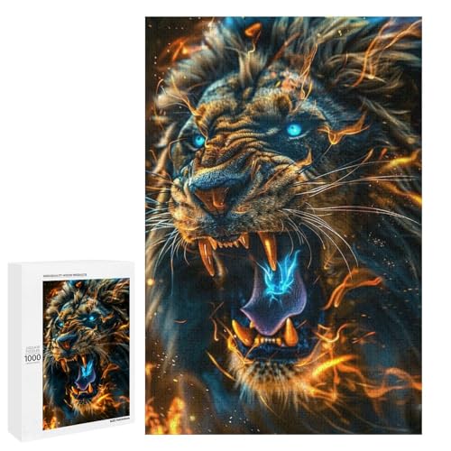 The Galactic Lion 1000 Teile Puzzles Für Erwachsene Und Kinder Ab 12 Jahren 1000 PCS The Galactic Lion 1000 Teile Puzzles Für Erwachsene Und Kinder Ab 12 Jahren 1000 PCS von ZYGAOKDD