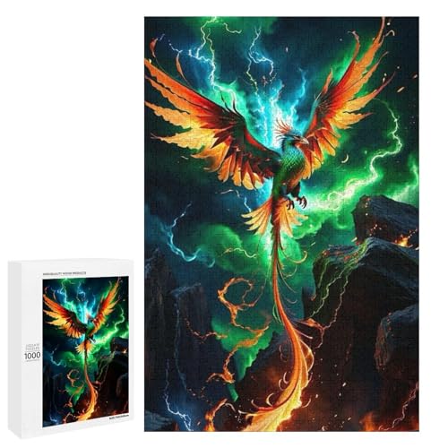 Thunder Flame Phoenix 1000 Teile Puzzles Für Erwachsene Und Kinder Ab 12 Jahren 1000 PCS Thunder Flame Phoenix 1000 Teile Puzzles Für Erwachsene Und Kinder Ab 12 Jahren 1000 PCS von ZYGAOKDD