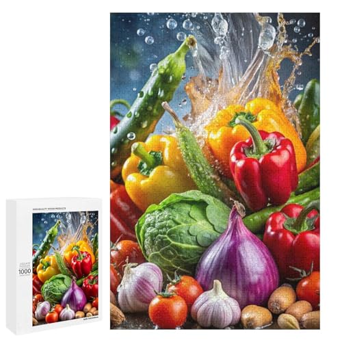 Vegetable Theme 1000 Teile Puzzles Für Erwachsene Und Kinder Ab 12 Jahren 1000 PCS Vegetable Theme 1000 Teile Puzzles Für Erwachsene Und Kinder Ab 12 Jahren 1000 PCS von ZYGAOKDD