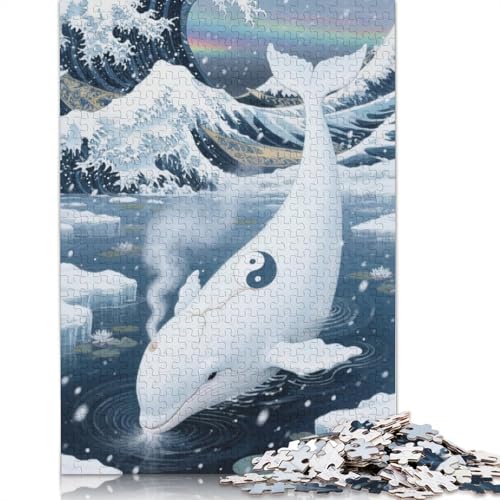 Whale 1000 Teile Puzzles Für Erwachsene Und Kinder Ab 12 Jahren 1000pcs (75x50cm) von ZYGAOKDD