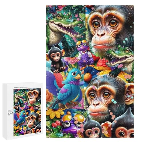Wild Animal 1000 Teile Puzzles Für Erwachsene Und Kinder Ab 12 Jahren 1000 PCS Wild Animal 1000 Teile Puzzles Für Erwachsene Und Kinder Ab 12 Jahren 1000 PCS von ZYGAOKDD