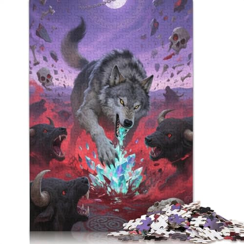 Wolf 1000 Teile Puzzles Für Erwachsene Puzzles Für Erwachsene 1000 1000pcs (75x50cm) von ZYGAOKDD