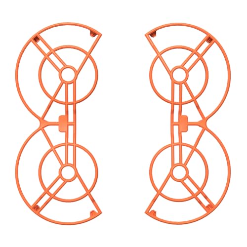 ZYGY 1PCS Schutzhülle für DJI NEO Schutzring, Handheld Drohnenblatt Schutzabdeckung, Anti-Kollisionsring Schutzbügel Zubehör (orange) von ZYGY