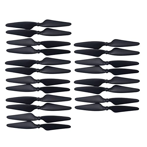 ZYGY 20PCS Propeller für MJX Bugs 3 PRO B3PRO B3 B2W D80 HS700 Hubsan H501s H501A H501C RC Quadcopter schwarz von ZYGY