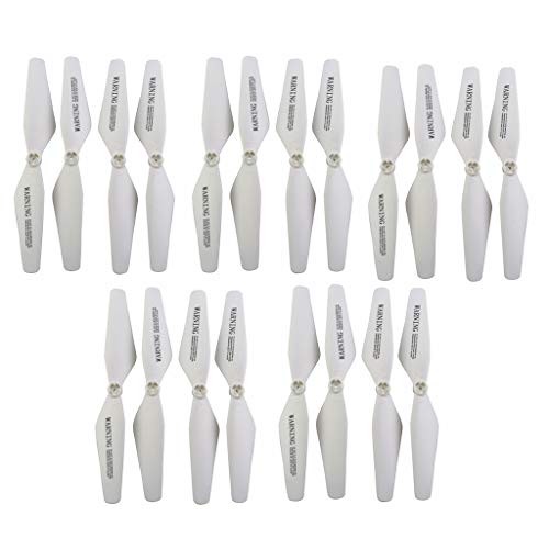 ZYGY 20pcs Propeller für SYMA Z3 RC Quadcopter(Weiß) von ZYGY