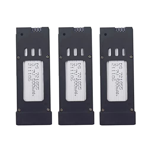 ZYGY 3PCS 3.7V 500mah Lithium Akku für E58 JY019 S168 RC Quadcopter ZYGY 3PCS 3.7V 500mah Lithium Akku für E58 JY019 S168 RC Quadcopter von ZYGY