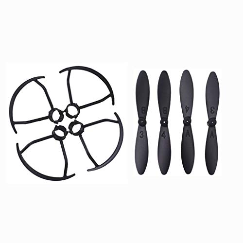ZYGY 4PCS Propeller und 4PCS Schutzhülle für LF606 JD-16 D2 SG800 S606 M9 M11 X300C Klappbare vierachsige RC-Drohnen-Teile ZYGY 4PCS Propeller und 4PCS Schutzhülle für LF606 JD-16 D2 SG800 S606 M9 M11 X300C Klappbare vierachsige RC-Drohnen-Teile von ZYGY