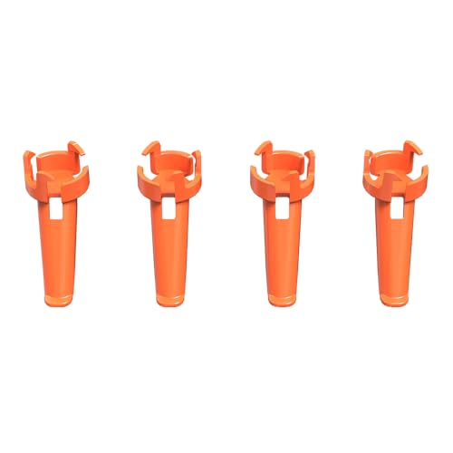ZYGY 4PCS Stativ für DJI NEO Handdrohne, mit Höhenerhöhung, verlängertem Stativ und festem Halterungszubehör (orange) von ZYGY