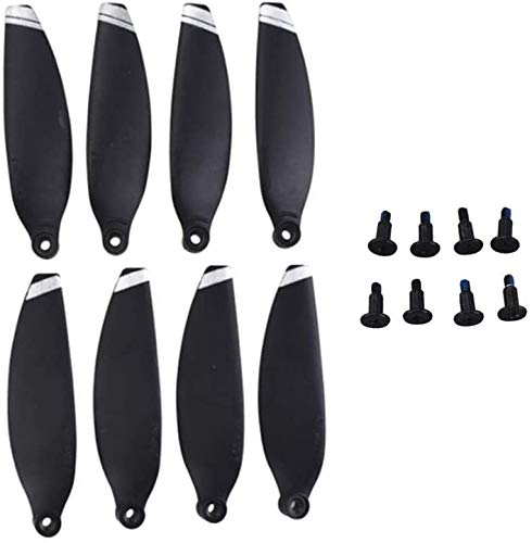 ZYGY 8pcs schwarz Propeller und Schrauben für DJI Mavic Mini Drohne Luftaufnahmen Quadcopter 4726F Paddle von ZYGY