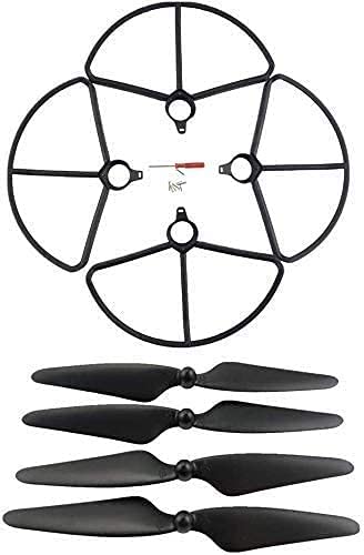 ZYGY Schwarz 4pcs Schutzrahmen & 4pcs Propeller für HS700 HS700D Bürstenlos Quadcopter ZYGY Schwarz 4pcs Schutzrahmen & 4pcs Propeller für HS700 HS700D Bürstenlos Quadcopter von ZYGY