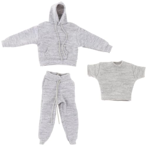 1/12 Scale Soldier Figure 3Pieces/Set Clothing Set Hoodie T Shirt Sweatpants For Model Action Figure Doll Display Doll Clothes 1/12 Scale Soldier Figure 3Pieces/Set Clothing Set Hoodie T Shirt Sweatpants For Model Action Figure Doll Display Doll Clothes von ZYHARUKO