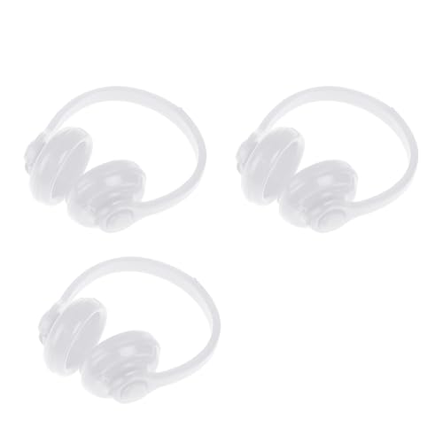 Puppenhäuser Kopfhörer für Miniatur-Szenen, Headset-Design, kindersicher, Puppenhäuser-Zubehör von ZYHARUKO