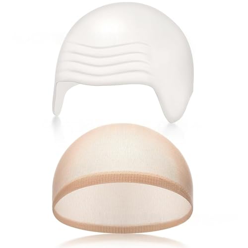 ZYHARUKO Glatzkopfkappen, Halloween, Glatzenperücken, Kappen, Cosplay, Hut, Kostüm, für Kinder und Erwachsene, Cosplay-Kostüm, Zubehör für Damen, Herren, Halloween von ZYHARUKO