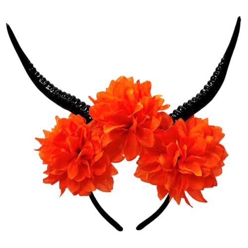 ZYHARUKO Leichtes Halloween-Antilopen-Horn, Haar-Accessoire, florales Harz, Party-Haarband, Cosplay, Fotografie, Kopfschmuck, leichtes Harz, Party-Haarschmuck ZYHARUKO Leichtes Halloween-Antilopen-Horn, Haar-Accessoire, florales Harz, Party-Haarband, Cosplay, Fotografie, Kopfschmuck, leichtes Harz, Party-Haarschmuck von ZYHARUKO