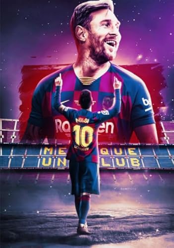 1000 Stück Art Puzzle - Argentinian Soccer Player 10 - Für Spielzeug Und Poster Zur Stres Sbewältigung Für Erwachsene Gifts，Familienspaß-Herausfürderungs Spielzeug - Vs283Pw von ZYHDK