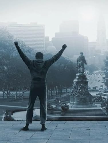 1000 Stück - Classic Film Rockyss Boxings Inspirationals Oil Painting - Irregular Puzzle - Adult's Familien-Lernspielzeug - Wand Kunst Gifts - Home Decor - Vs178Pw von ZYHDK