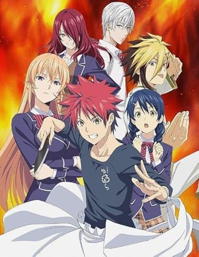 1000 Stück - Japanese Animes Food Wars Posters - Art Puzzles - Memory-Spiels for Adults - Spielzeug Für Die Ganze Familie - Wand Dekoration Für Zuhause Zx738Aw von ZYHDK