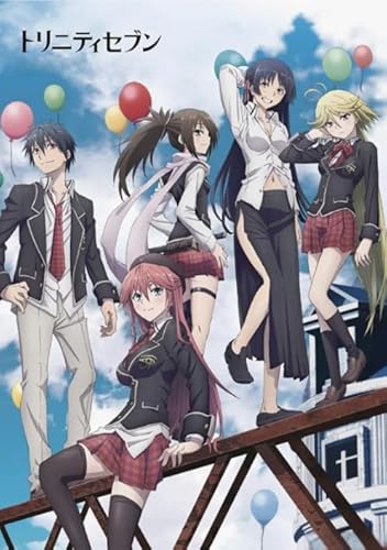 1000 Stück - Japanese Animes Trinitys Sevenss Posters - Puzzle - Dekompressions Spiel Für Erwachsene - Gedächtnis- Und Wahrnehmungs Spiele - Kw313Zk von ZYHDK