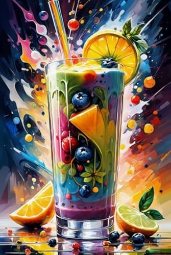1000 Stück - Lernspielzeug Für Erwachsene Puzzle - Colorful Drinks Decorative Painting - Art Puzzle - Memory-Spiels for Adults Zx241Ap 1000 Stück - Lernspielzeug Für Erwachsene Puzzle - Colorful Drinks Decorative Painting - Art Puzzle - Memory-Spiels for Adults Zx241Ap von ZYHDK