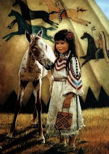 1000 Stück - Nativess India Girlss Oil Painting - for Adults Lernspielzeug Für Die Ganze Familie - Rregular Art Puzzles - Personalisiertes Puzzle-Spielzeug Für Erwachsene Gifts Zx273Ap 1000 Stück - Nativess India Girlss Oil Painting - for Adults Lernspielzeug Für Die Ganze Familie - Rregular Art Puzzles - Personalisiertes Puzzle-Spielzeug Für Erwachsene Gifts Zx273Ap von ZYHDK