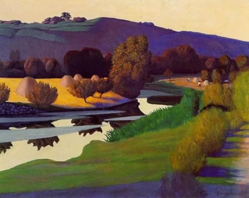 1000 Stück Puzzle ，Erwachsenen-Dekompressions Spiel ，Gedächtnis- Und Kognitions Spiele，Felixs Vallotton Reproductions Plakate Gifts Xy520Zw von ZYHDK