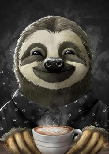 1000 Stück Puzzle - Irregularity Art Puzzles - Animals Sloths Posters - Personalisiertes Spielzeug Für Erwachsene - Lernspielzeug Für Kinder Gifts - Pk89Zw von ZYHDK