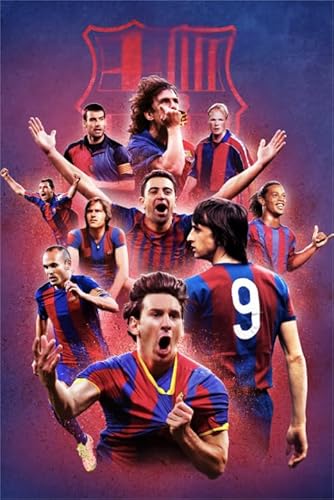 1000 Stück Puzzle - Soccer Posters - Art Puzzles - Erwachsenen-Dekompressions Spiel - Gedächtnis- Und Kognitions Spiele - Home Decor - Vs117Pw von ZYHDK