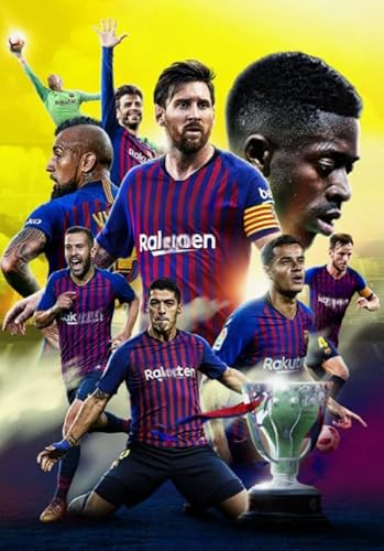 1000 Stück Puzzle - Soccer Posters - Art Puzzles - Erwachsenen-Dekompressions Spiel - Gedächtnis- Und Kognitions Spiele - Home Decor - Vs119Pw von ZYHDK