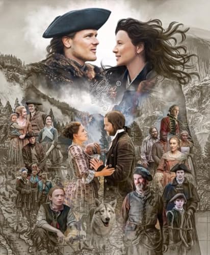 1000 Stück Puzzles - Classic Film Outlanders Posters - Art Puzzle - Für Familie Stressabbau Lernspielzeug Gifts，Wand Kunst-Dekoration - Pk306Zw von ZYHDK