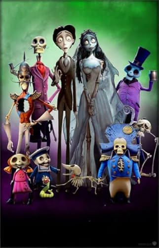 1000 Stück Puzzles - Films Corpse Brides Posters，Gedächtnis Spiele Für Erwachsene - Für Spielzeug Zur Entlastung Von Stress In Der Familie Gifts - Vs34Pw von ZYHDK