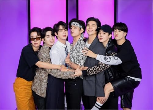 1000 Stück Puzzles - Korean Boyband Bang Bt S Singers - Spiele Zur Stressreduktion In Der Familie - Spiel Für Erwachsene - Wand Kunst-Dekoration - Vs141Pw von ZYHDK