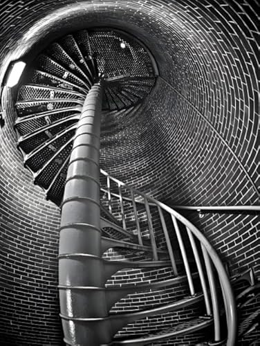 1000 Stück Puzzles - M C Eschers Painting - Black Art White Geometrys - Familien-Puzzle-Herausfürderung Spielzeug - Für Stressabbauspiel Für Erwachsene Gifts - Pk162Zw von ZYHDK