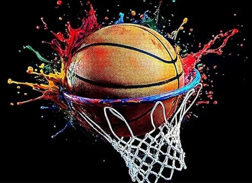 Abstract Basketball Posters - Personalisiertes Puzzle-Spielzeug Für Erwachsene - Puzzle-Herausforderungs Spielzeug Für Die Ganze Familie - Wand Kunst Gifts - Puzzles 1000 Stück Zx669Aw von ZYHDK