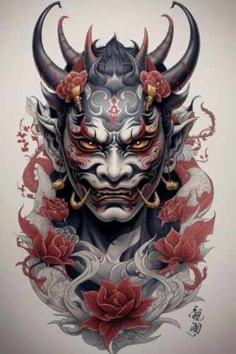 Abstract Puzzle - Japanese Masks Paintings - Gedächtnis Spiele Für Senioren - Lernspielzeug Für Die Ganze Familie - Puzzles 1000 Stück Gifts - Kw201Zk von ZYHDK
