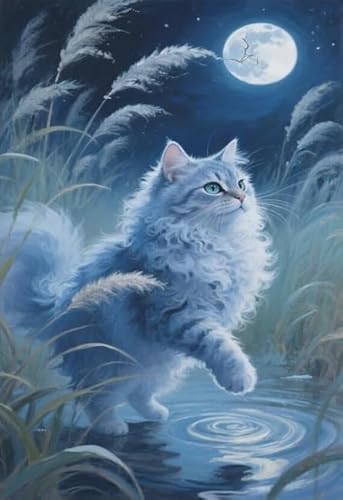 Animal Cat Posters - Spiele Zur Stressreduzierung Für Die Ganze Familie - Herausforderungs Spiel Für Erwachsene - Wand Kunst Dekoration - 1000 Stück Puzzles Gifts - Kw449Zk von ZYHDK