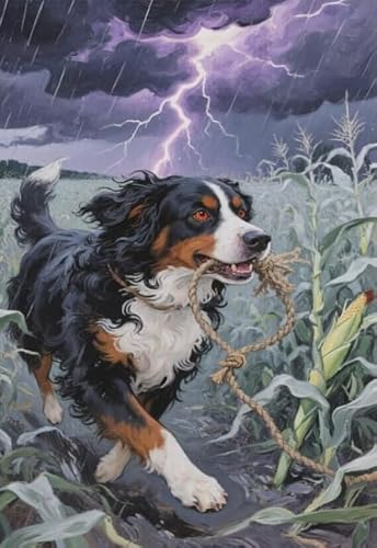 Animal Dog Posters - Abstract Kunst-Puzzle - Adult Personalisiertes Challenge-Spielzeug - Spielzeug Zur Stressreduzierung Für Die Familie Gifts - Puzzles 1000 Stück - Kw440Zk von ZYHDK
