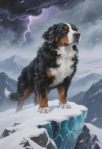 Animal Dog Posters - Abstract Kunst-Puzzle - Adult Personalisiertes Challenge-Spielzeug - Spielzeug Zur Stressreduzierung Für Die Familie Gifts - Puzzles 1000 Stück - Kw441Zk von ZYHDK