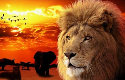 Animal Lionss Posters - Lernspielzeug Für Die Ganze Familie - Spiele Zur Stressreduzierung Für Die Ganze Familie - Puzzle-Herausforderungs Spiel Für Erwachsene - 1000 Stück Puzzle - Kw14Zk Animal Lionss Posters - Lernspielzeug Für Die Ganze Familie - Spiele Zur Stressreduzierung Für Die Ganze Familie - Puzzle-Herausforderungs Spiel Für Erwachsene - 1000 Stück Puzzle - Kw14Zk von ZYHDK