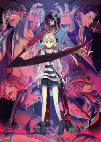 Art Puzzle - Classic Japanese Anime Angelss of Deaths Posters - Memory-Spiels for Adults - Lernspielzeug Für Erwachsene Gifts - 1000 Stück Puzzle Zx709Aw von ZYHDK
