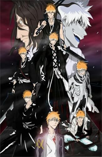 Art Puzzle - Japanese Animes Bleachs Posters - Children's Personalisiertes Puzzle-Spielzeug Für Erwachsene - Spielzeug Zur Stressreduzierung Für Die Familie Gifts - Puzzles 1000 Stück Zx485Aw von ZYHDK