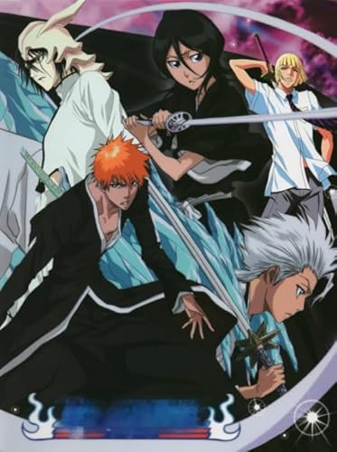 Art Puzzle - Japanese Animes Bleachs Posters - Children's Personalisiertes Puzzle-Spielzeug Für Erwachsene - Spielzeug Zur Stressreduzierung Für Die Familie Gifts - Puzzles 1000 Stück Zx487Aw von ZYHDK