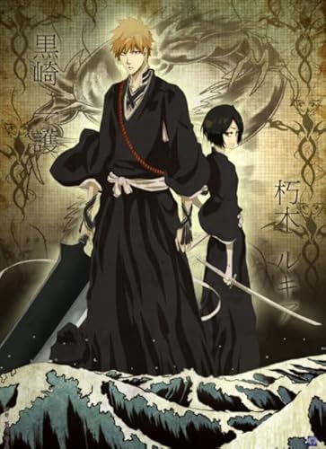 Art Puzzle - Japanese Animes Bleachs Posters - Children's Personalisiertes Puzzle-Spielzeug Für Erwachsene - Spielzeug Zur Stressreduzierung Für Die Familie Gifts - Puzzles 1000 Stück Zx491Aw von ZYHDK