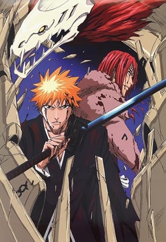 Art Puzzle - Japanese Animes Bleachs Posters - Children's Personalisiertes Puzzle-Spielzeug Für Erwachsene - Spielzeug Zur Stressreduzierung Für Die Familie Gifts - Puzzles 1000 Stück Zx492Aw von ZYHDK