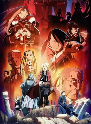 Art Puzzle - Lernspielzeug Für Kinder - Japanese Animes Classic Fullmetal Alchemys Posters - Memory-Spiels for Adults - Spielzeug Zum Stressabbau Für Die Ganze Familie - 1000 Stück Puzzle Zx570Aw Art Puzzle - Lernspielzeug Für Kinder - Japanese Animes Classic Fullmetal Alchemys Posters - Memory-Spiels for Adults - Spielzeug Zum Stressabbau Für Die Ganze Familie - 1000 Stück Puzzle Zx570Aw von ZYHDK