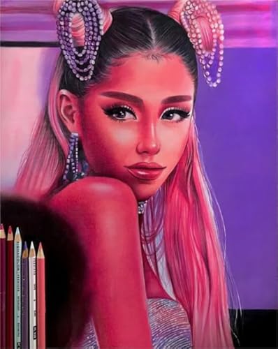 Art Puzzle Painting - Singers Arianas Posters - Lernspiele Für Erwachsene - Personalisiertes Challenge-Spielzeug，Puzzles 1000 Stück Zx287Aw von ZYHDK