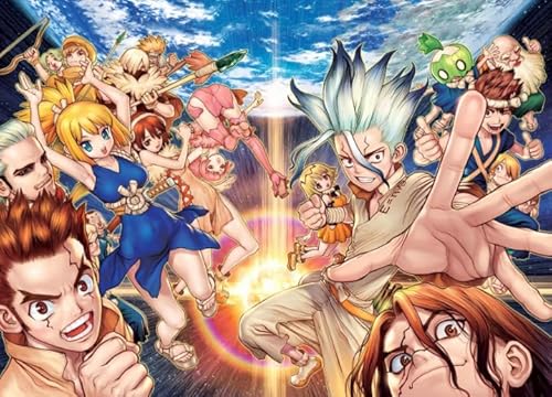 Art Puzzles - Japanese Animes Dr.Stone Ishigami Posters - Memory-Spiels for Adults - Familienspaß-Herausforderungs Spielzeug Gifts - 1000 Stück Puzzle Zx477Aw Art Puzzles - Japanese Animes Dr.Stone Ishigami Posters - Memory-Spiels for Adults - Familienspaß-Herausforderungs Spielzeug Gifts - 1000 Stück Puzzle Zx477Aw von ZYHDK