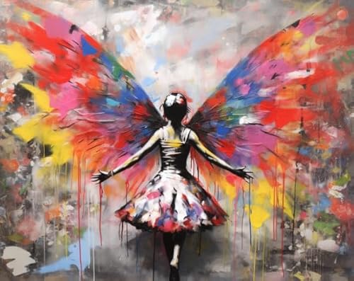 Bunt Puzzle - Banksyss Street Art Graffiti Picture - Gedächtnis Spiele Für Erwachsene - Lernspielzeug Für Die Ganze Familie Gifts - Puzzles 1000 Stück - Kw345Zk von ZYHDK