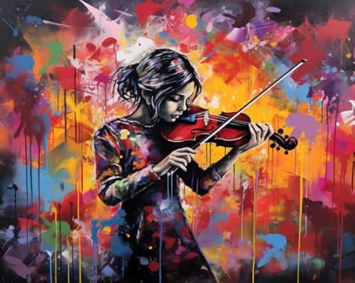 Bunt Puzzle - Banksyss Street Art Graffiti Picture - Gedächtnis Spiele Für Erwachsene - Lernspielzeug Für Die Ganze Familie Gifts - Puzzles 1000 Stück - Kw349Zk von ZYHDK