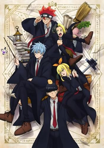 Classics Japanese Animes Mashle Posters - Puzzle - Dekompressions Spiel Für Erwachsene - Gedächtnis- Und Wahrnehmungs Spiele - Home Decor - 1000 Stück Zx293Aw von ZYHDK